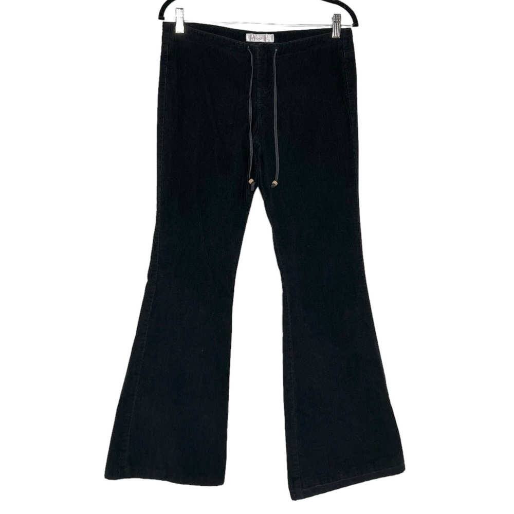 90s Xhilaration Black Corduroy Flare Pants